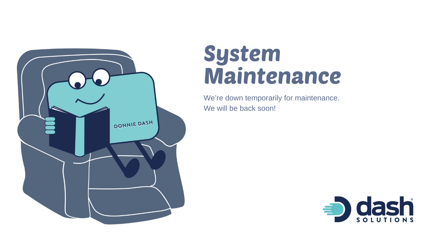 Image Showing that the app is down for maintenance